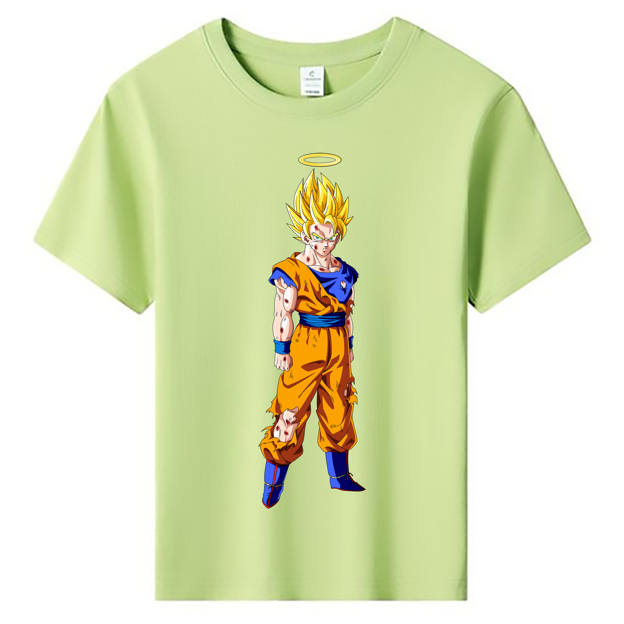 （画像用） ドラゴンボール 孫悟空（そん ごくう）Son Goku カカロット DRAGON BALL Kakarotto 綿100％キッズTシャツ（フロントプリント）